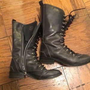 Bed Stü leather lace up boots. 6.5